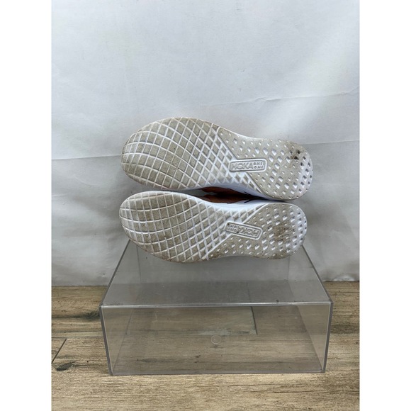 Hoka Clifton Edge Running Shoes Lightweight‎ Cushioned Peach Blue Size - Picture 6 of 10